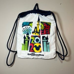 Walt Disney World Parks 2020 Cinch Canvas Tote Bag